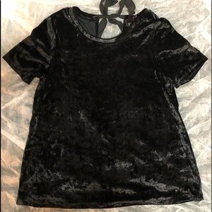 Cynthia Rowley velvet top